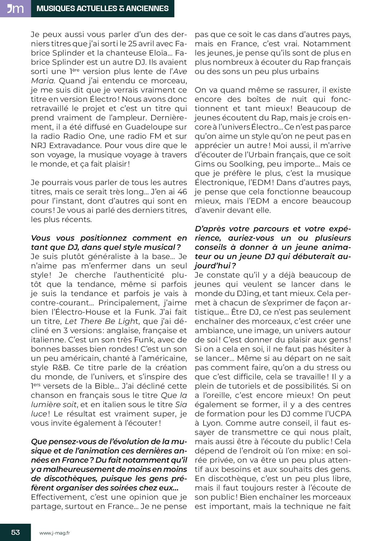 Article presse Bruno Watts J'media J'mag 3